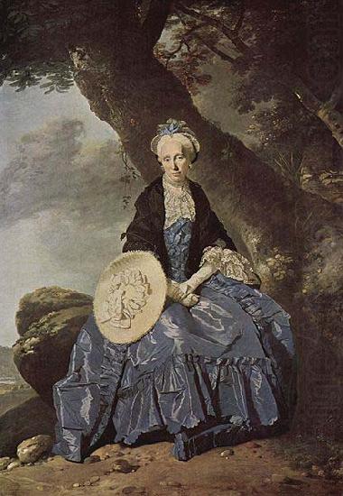 Johann Zoffany Portrait of Mrs. Oswald oil painting picture
